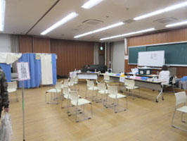 健診事業に参加しました。