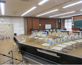 健診事業に参加しました
